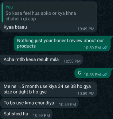 Customer review
